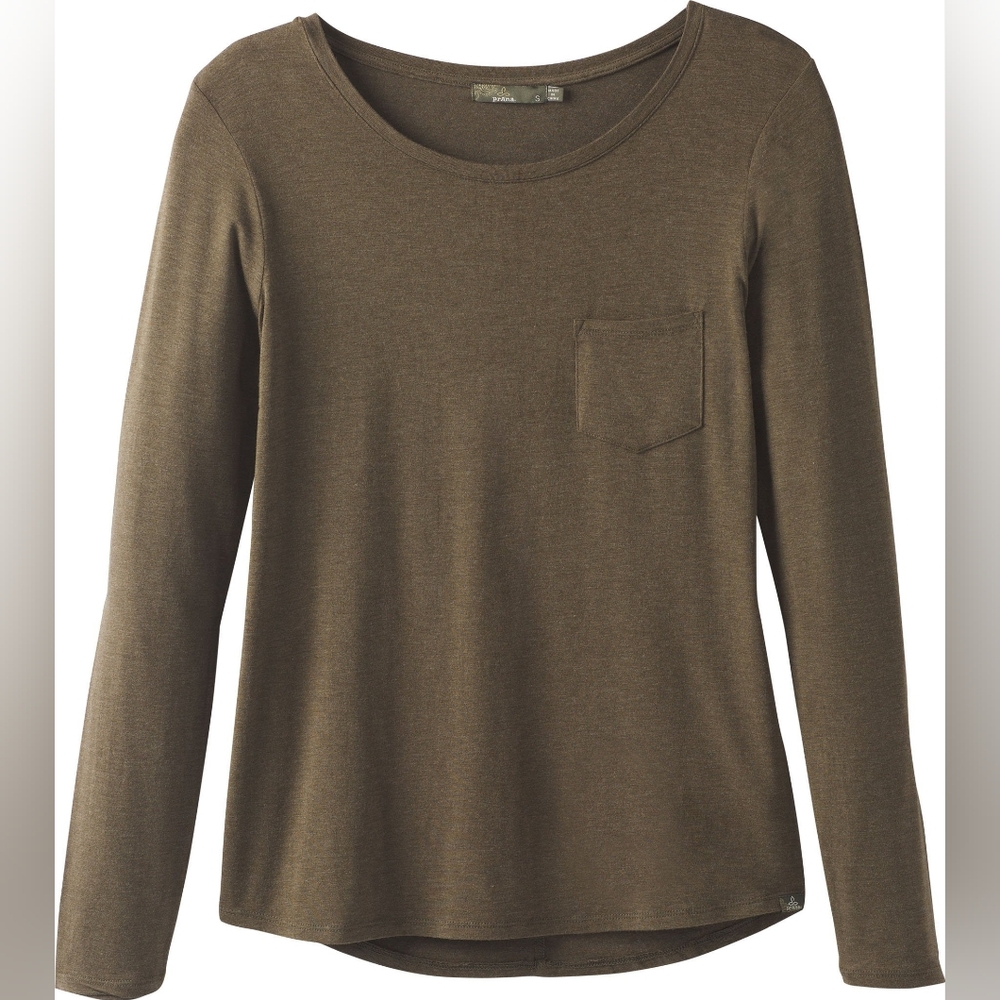 Prana Foundation Crew Long Sleeve Tee